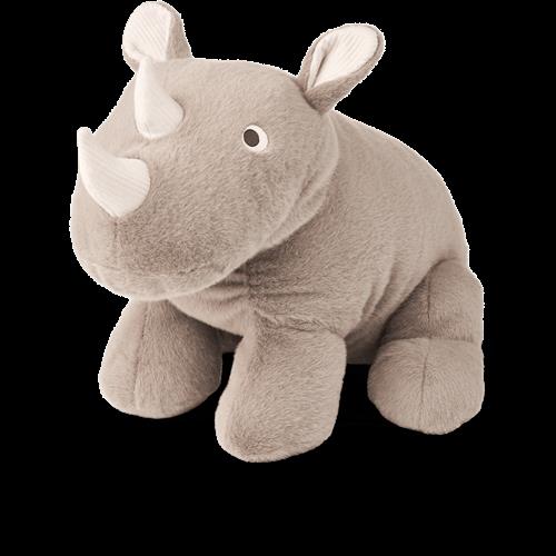 Liewood Barnaby Næsehorn Stor Bamse Stone Beige  Stone Beige-One Size  Grå  One Size  Drenge, Piger