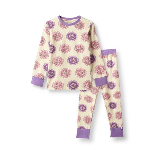 Småfolk Jubilee Pyjamas-sæt Vanilla  Vanilla 2-3 Y  Creme  2-3 år  Piger