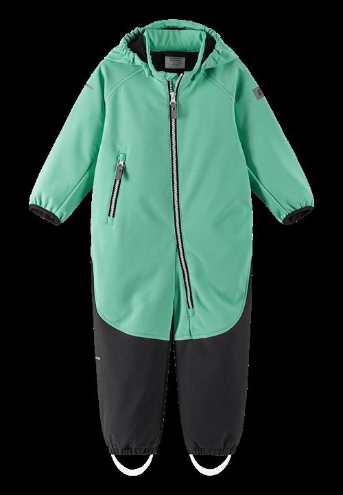 Reima Mjosa Softshell Heldragt Fresh Mint  Fresh Mint-92 cm  Grøn  92 cm  Drenge, Piger