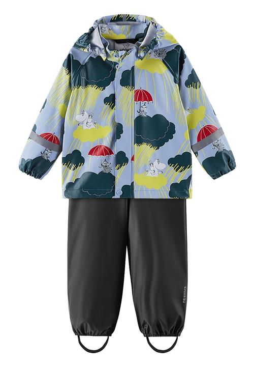 Reima Moomin Plask Regn-outfit Airy Blue  Airy Blue-92 cm  Blå  92 cm  Drenge, Piger