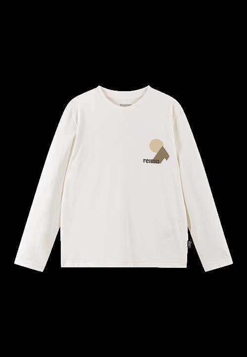 Reima Inista Bugproof Langærmet T-shirt Off White  Off White-92 cm  Hvid  92 cm  Drenge, Piger