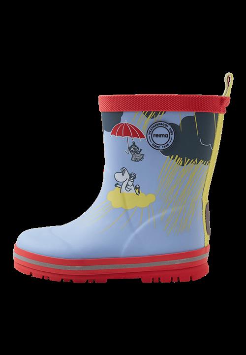 Reima Moomin Magisk Regnstøvler Airy Blue  Airy Blue-25 EU  Blå  25 EU  Drenge, Piger