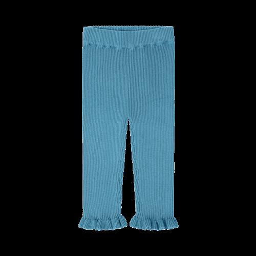 FUB Baby-leggings Med Flæser Sea  Sea-80 cm  Blå  80 cm  Piger