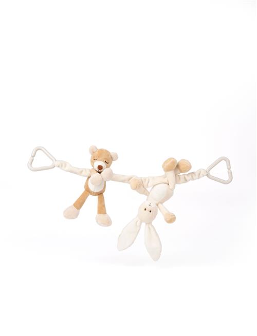 Teddykompaniet Diinglisar Teddy & Bunny Legetøj Til Barnevogn Multi  Multi One Size  Beige  One Size  Drenge, Piger