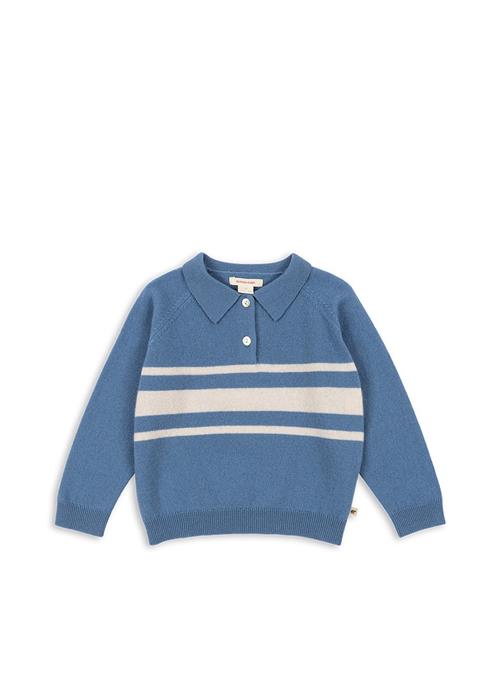 Konges Sløjd Basi Polo Blue  Blue 4 Y  Blå  4 år  Drenge
