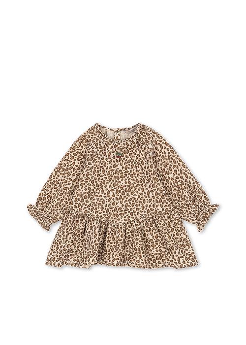 Konges Sløjd GOTS Coco Bluse Leo  Leo 9 months  Brun  9 måneder  Piger