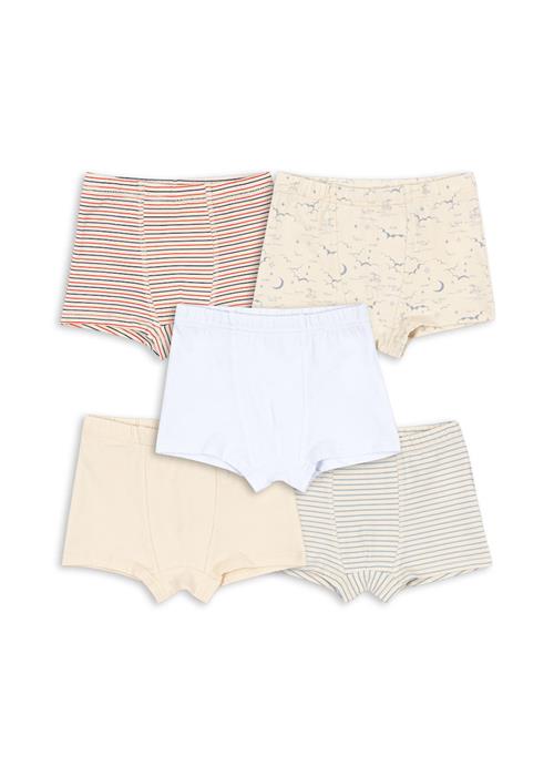 Konges Sløjd GOTS Basic 5-pak Boxershorts Multi  Multi 18 months    18 måneder  Drenge