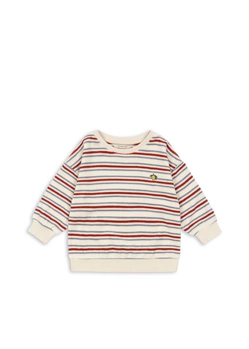 Konges Sløjd Itty Rib Sweatshirt Stripe Winds  Stripe Winds 2 Y    2 år  Drenge