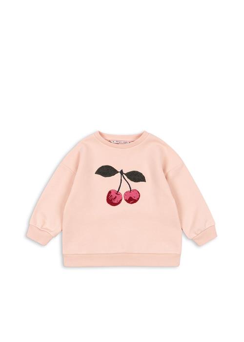Konges Sløjd Lou Sweatshirt I Frotté Evening Sand  Evening Sand 2 Y    2 år  Piger