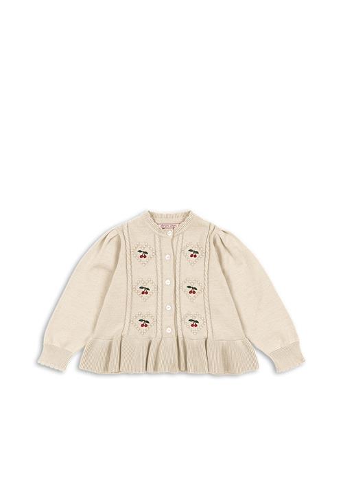 Konges Sløjd GOTS Soleil Cardigan Pearled Ivory  Pearled Ivory 3 Y    3 år  Piger