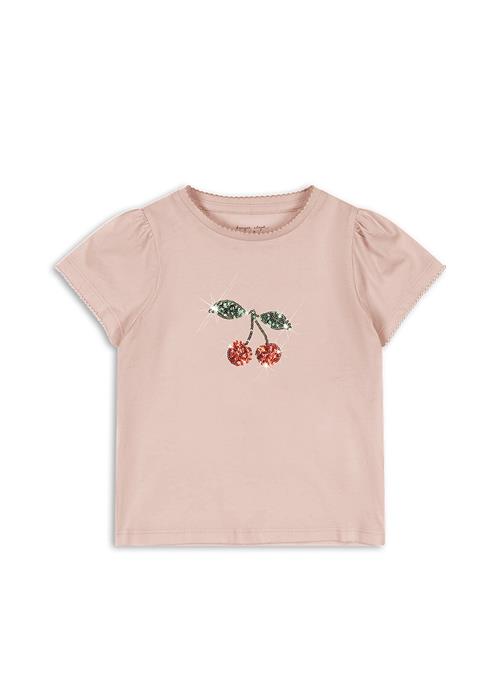 Konges Sløjd GOTS Famo Puff Tee Pale Blush  Pale Blush 3 Y  Lyserød  3 år  Piger