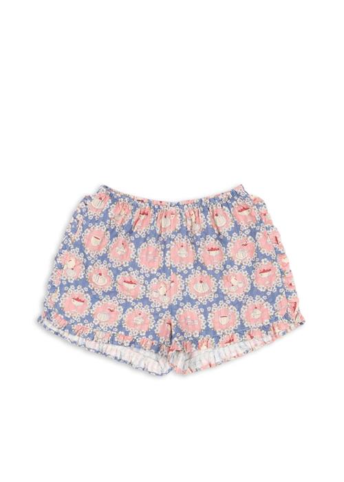 Konges Sløjd GOTS Kim Shorts Med Flæser Snack Time  Snack Time 12 months  Blå  12 måneder  Piger