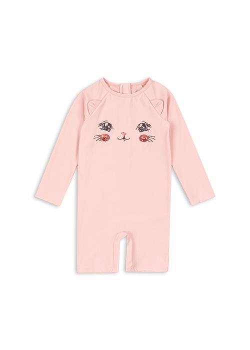 Konges Sløjd Kitty Badedragt Powder Pink  Powder Pink 9 months  Lyserød  9 måneder  Piger