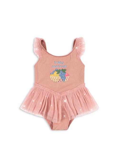 Konges Sløjd Amandine Badedragt Powder Pink  Powder Pink 18 months  Lyserød  18 måneder  Piger