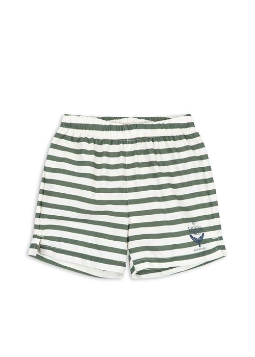 Konges Sløjd Asnou Badeshorts Stripe Verti  Stripe Verti 4 Y  Grøn  4 år  Drenge