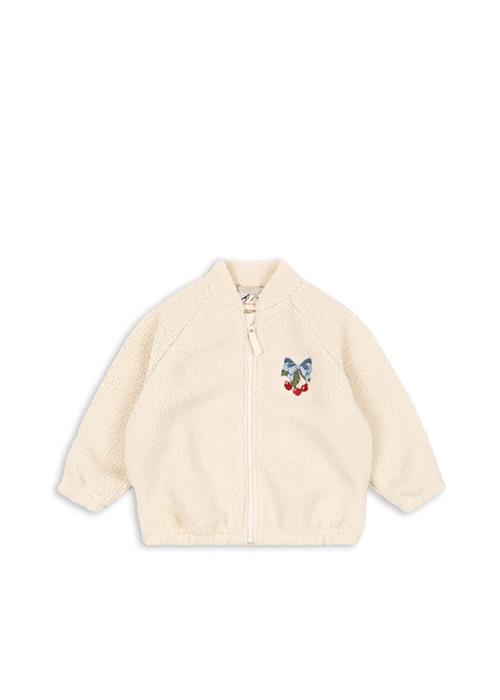 Konges Sløjd Jazz Teddy-jakke White Smoke  White Smoke 4 Y  Hvid  4 år  Drenge, Piger