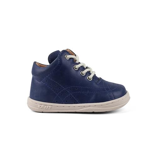 Kavat Edsbro Barefoot Sko Navy  Navy-22 EU  Marineblå  22 EU  Drenge