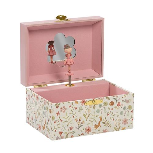 Little Dutch Rosa Musikalsk Smykkeskrin  Pink-OS  Lyserød  One Size  Piger