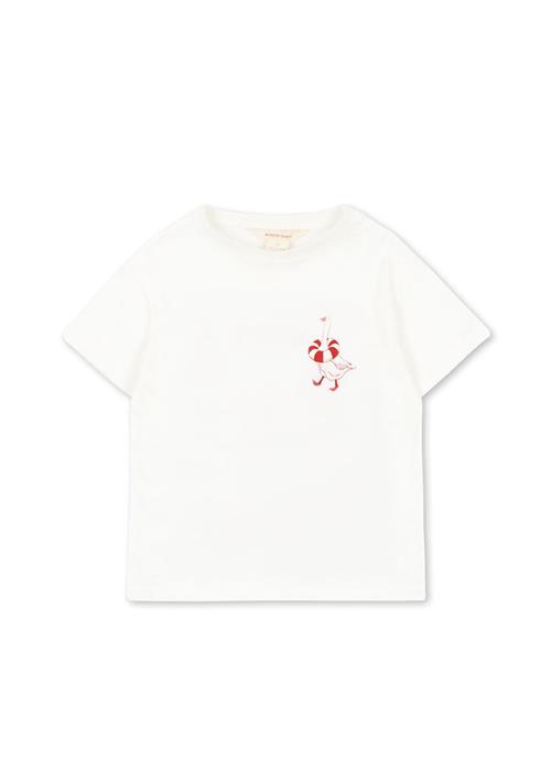 Konges Sløjd Era Tee Off White Lifeguard Service  Off White Lifeguard Service 12 months  Brun  12 måneder  Drenge