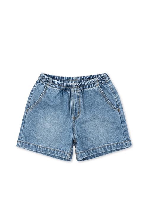Konges Sløjd GOTS Magot Denim Shorts Denim Blue  Denim Blue 2 Y  Blå  2 år  Drenge, Piger