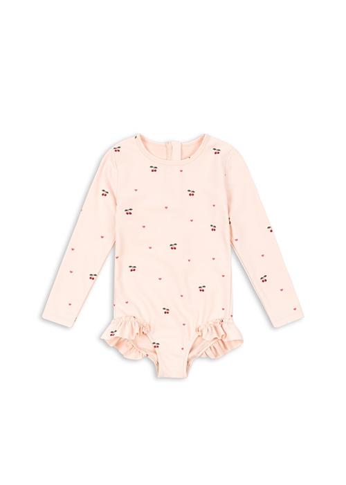 Konges Sløjd Merle Badedragt Cherry Coeur Rose  Cherry Coeur Rose 4 Y  Lyserød  4 år  Piger