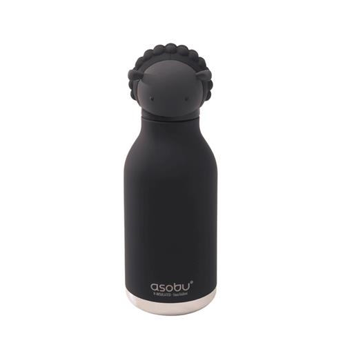 Asobu Bestie Black Sheep Vandflaske Black Black-OS  Sort  One Size 3+ Years Drenge, Piger