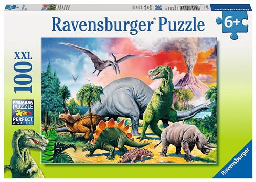 Ravensburger Blandt Dinosaurerne Multicolor  Multicolor One Size  Grøn  One Size 6 Y+ Drenge, Piger