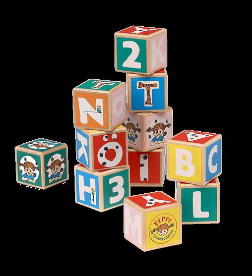 Micki Pippi Bogstavblokke Multi  Multi-Onesize    One Size  Drenge, Piger