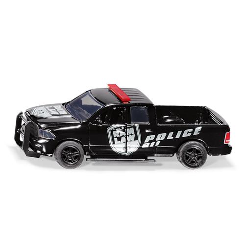 Micki Siku Politibil Dodge US 1:50 Black  Sort  One Size  Drenge, Piger