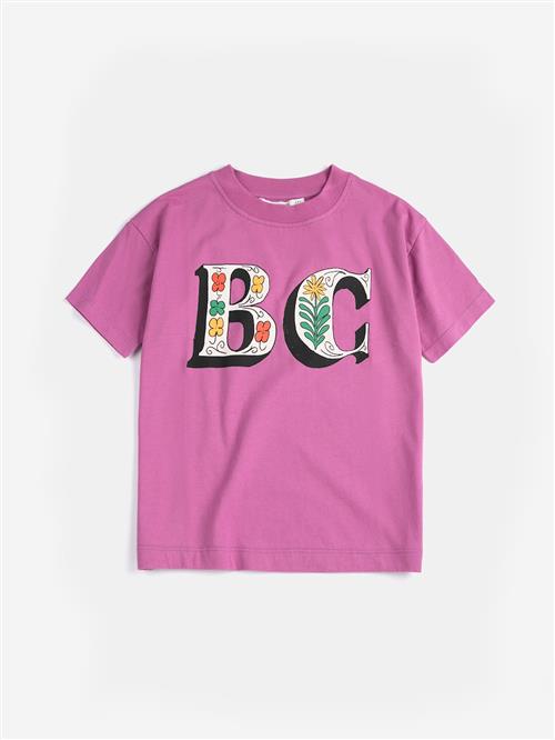 Bobo Choses Spring Letters T-shirt Purple  Purple 8-9 Y  Lilla  8-9 år  Drenge