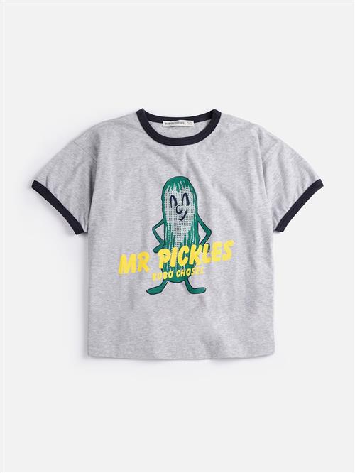 Bobo Choses Mr Pickles T-shirt Heather Grey  Heather Grey 8-9 Y  Grå  8-9 år  Drenge