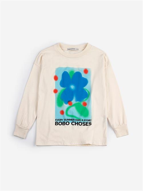 Bobo Choses Summer Story Langærmet T-shirt White  White 6-7 Y  Hvid  6-7 år  Drenge
