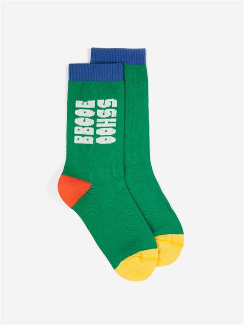 Bobo Choses Bobo Choses Modern Lange Sokker Green  Green 23-25 EU  Grøn  23-25 EU  Drenge