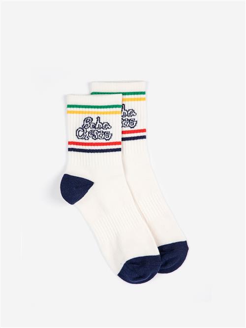 Bobo Choses Bobo Choses By Hand Korte Sokker Offwhite  Offwhite 29-31 EU  Hvid  29-31 EU  Drenge