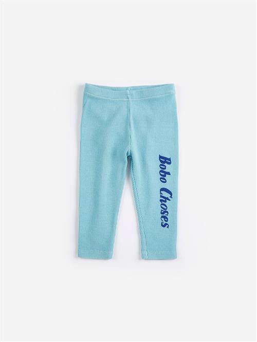 Bobo Choses Bobo Choses Leggings Light Blue  Light Blue 9 months  Blå  9 måneder  Drenge, Piger