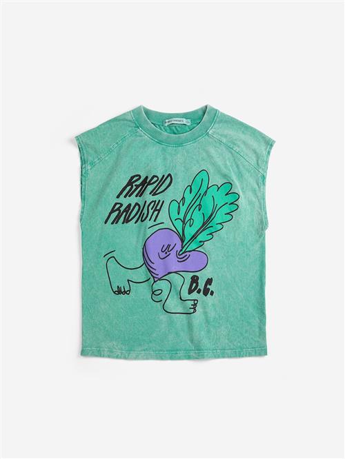 Bobo Choses Rapid Radish T-shirt Green  Green 10-11 Y  Grøn  10-11 år  Drenge
