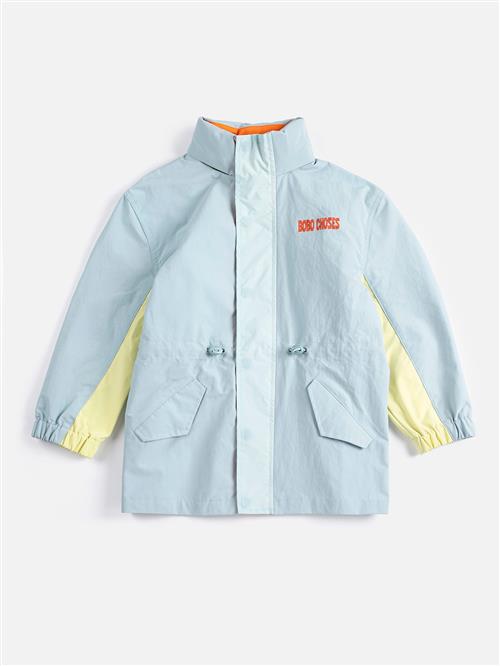Bobo Choses Bobo Choses Color Block Regnfrakke Light Blue  Light Blue 4-5 Y  Blå  4-5 år  Drenge