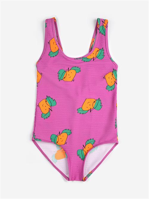 Bobo Choses Tangerine All Over Badedragt Purple  Purple 6-7 Y  Lilla  6-7 år  Piger