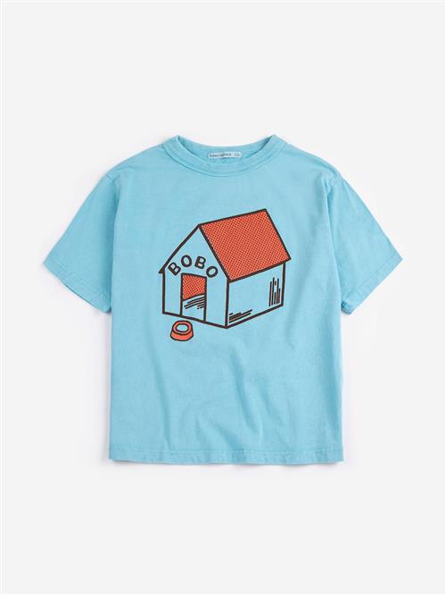 Bobo Choses Pickles Is At Home T-shirt Light Blue  Light Blue 8-9 Y  Blå  8-9 år  Drenge