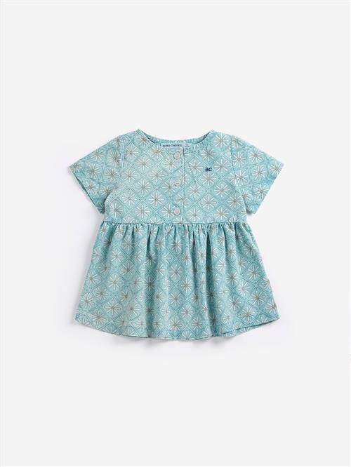 Bobo Choses Daisy Mosaic All Over Kjole Light Blue  Light Blue 12 months  Blå  12 måneder  Piger