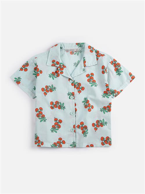 Bobo Choses Juicy Tomatoes All Over Skjorte Light Blue  Light Blue 2-3 Y  Blå  2-3 år  Drenge