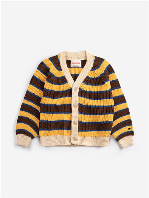 Bobo Choses BC Cardigan Yellow  Yellow 6-7 Y  Gul  6-7 år  Drenge