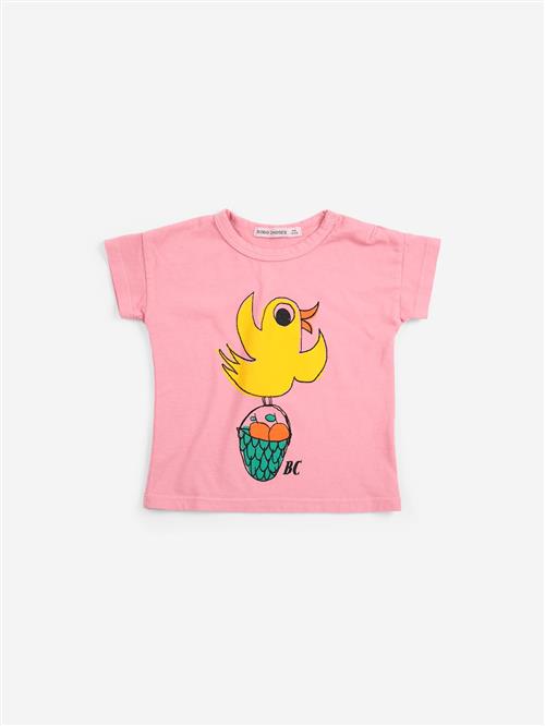 Bobo Choses Flying Oranges T-shirt Pink  Pink 6 months  Lyserød  6 måneder  Piger