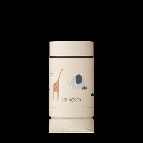 Liewood Nadja Madkrukke Safari Sandy Mix  Safari Sandy Mix-OS  Beige  One Size  Drenge, Piger