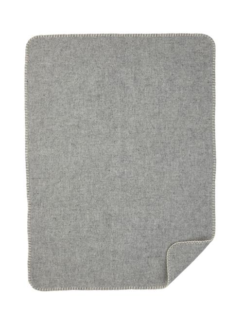 Klippan Yllefabrik Soft Wool Baby Uldtæppe Light Grey  Grey-OS Wool Grå  One Size  Drenge, Piger