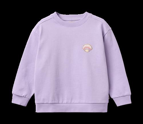 Wheat Sweatshirt L/S Ellis Purple Candy Purple Candy 104 cm  Lilla  104 cm  Piger