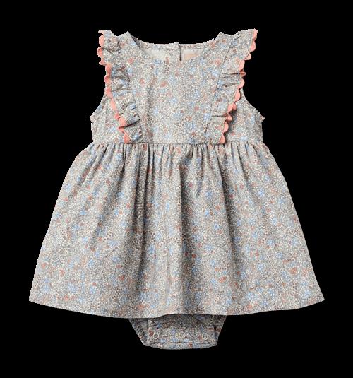 Wheat Dress Suit Sofia Air Blue Flowers Air Blue Flowers 92 cm  Blå  92 cm  Piger