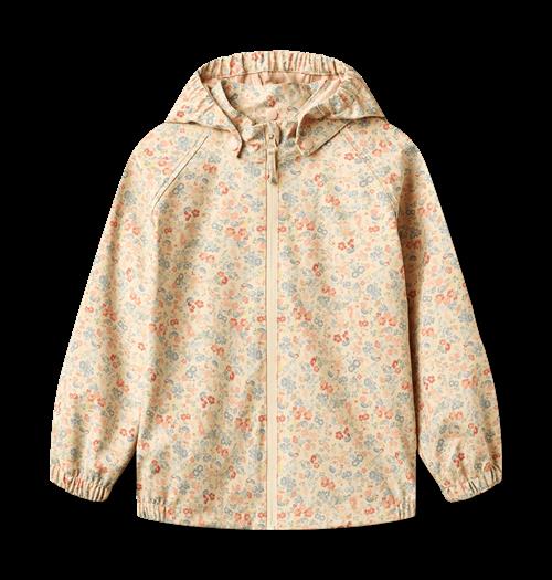 Wheat Rainwear Chardy jacket Flowers And Seashells Flowers And Seashells 128 cm  Gul  128 cm  Piger