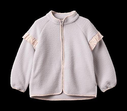 Wheat Fleece Jacket Ellena Lavender Rain Lavender Rain 104 cm  Lilla  104 cm  Piger