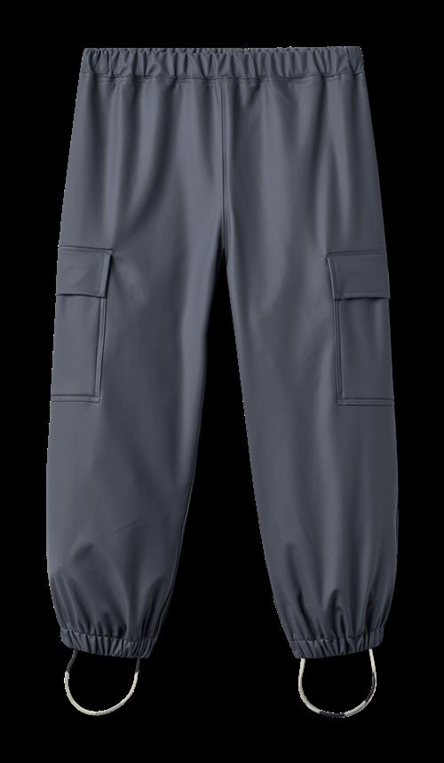 Wheat Rainwear Groa Trousers Ink Ink 110 cm  Marineblå  110 cm  Drenge, Piger